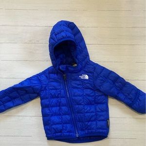 The North Face puffer coat for baby